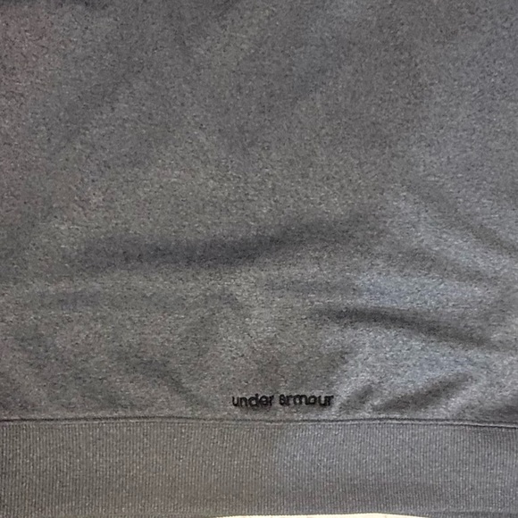 Under Armour Gray Pink Logo Hoodie Pullover Sweatshirt | Women’s Size Medium - Picture 8 of 9